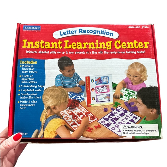 Lakeshore Toys Lakeshore Letter Recognition Instant Learning Center